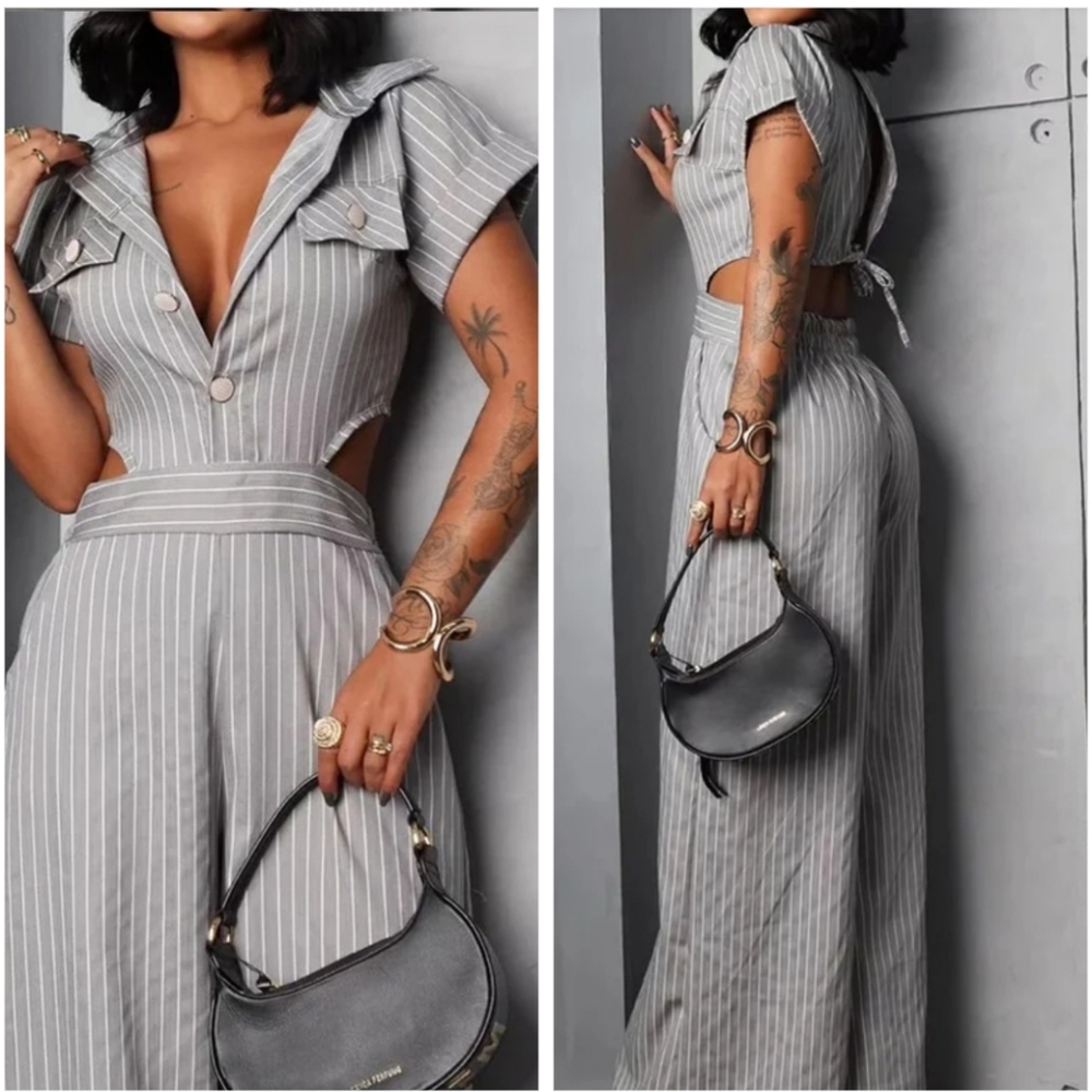 Open back jumpsuit - Picture 2 of 4